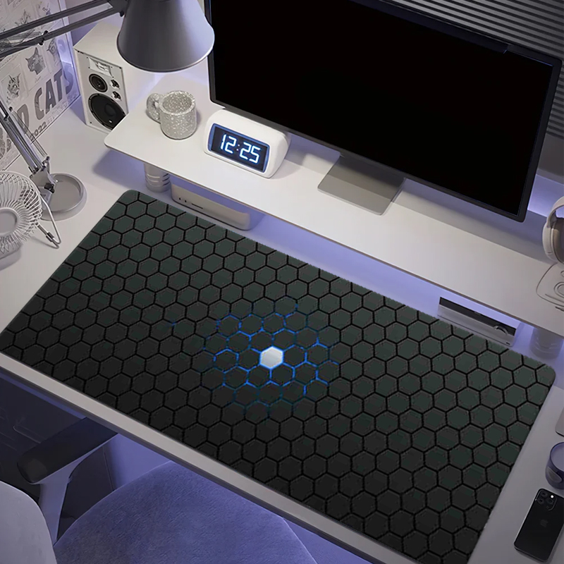 Gaming Keyboard Mouse - Hexagon Large Gaming Mouse Pad Rectangular