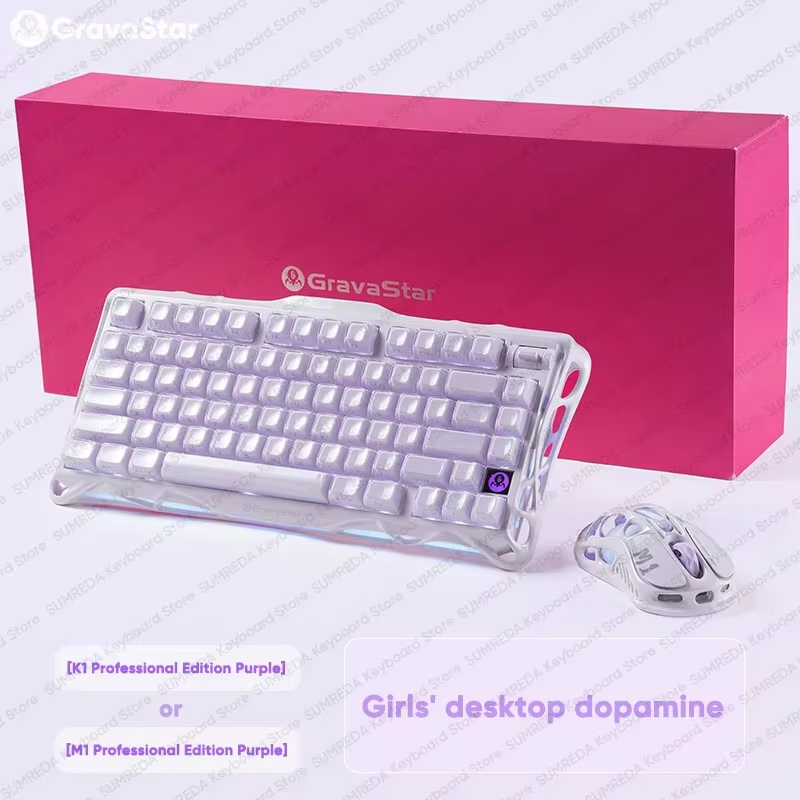 Gaming Keyboard Mouse Wireless - GravaStar M1 M2 Wireless Mouse or