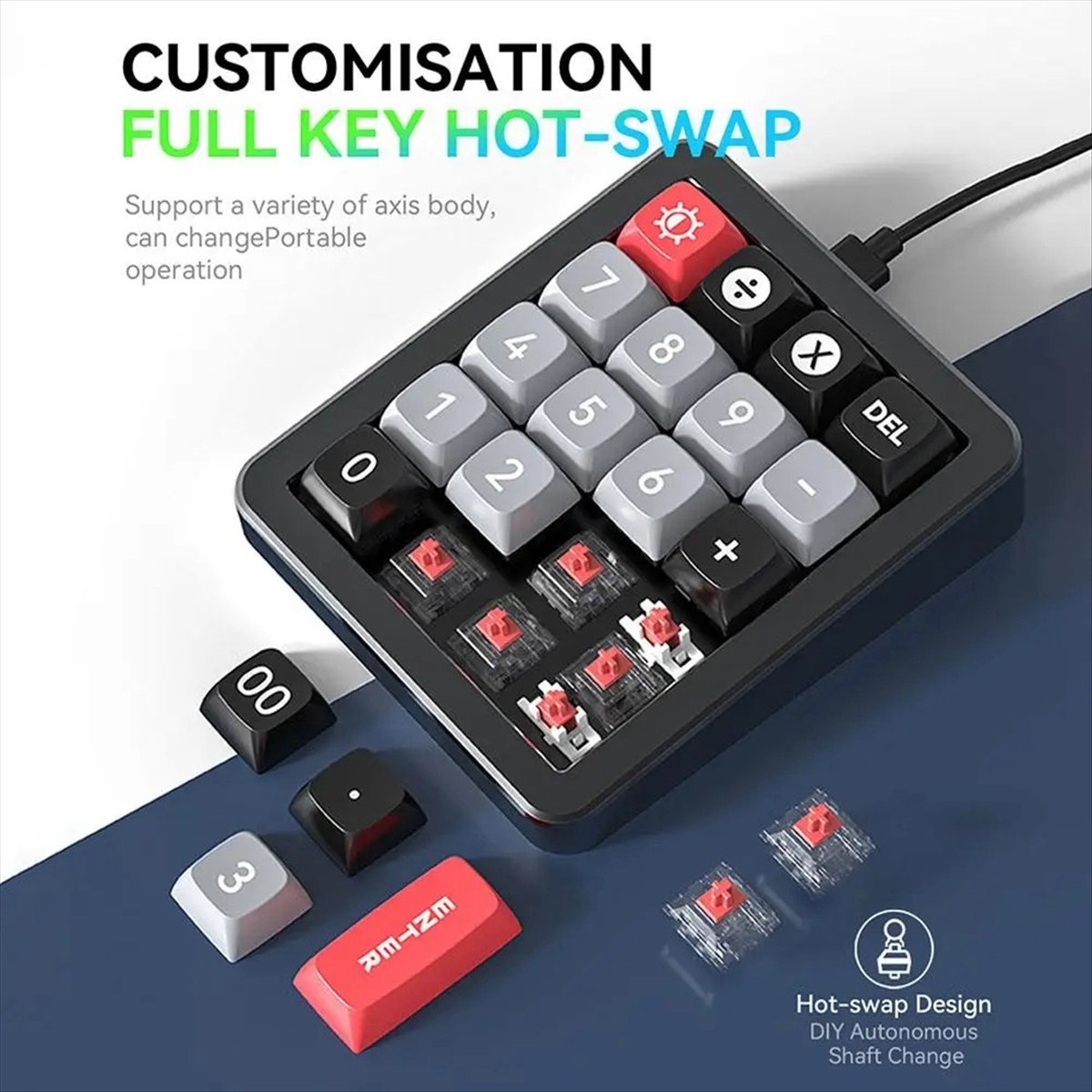A43M K812 Mechanical Keyboard  - Keyboard Gaming Mac review and price