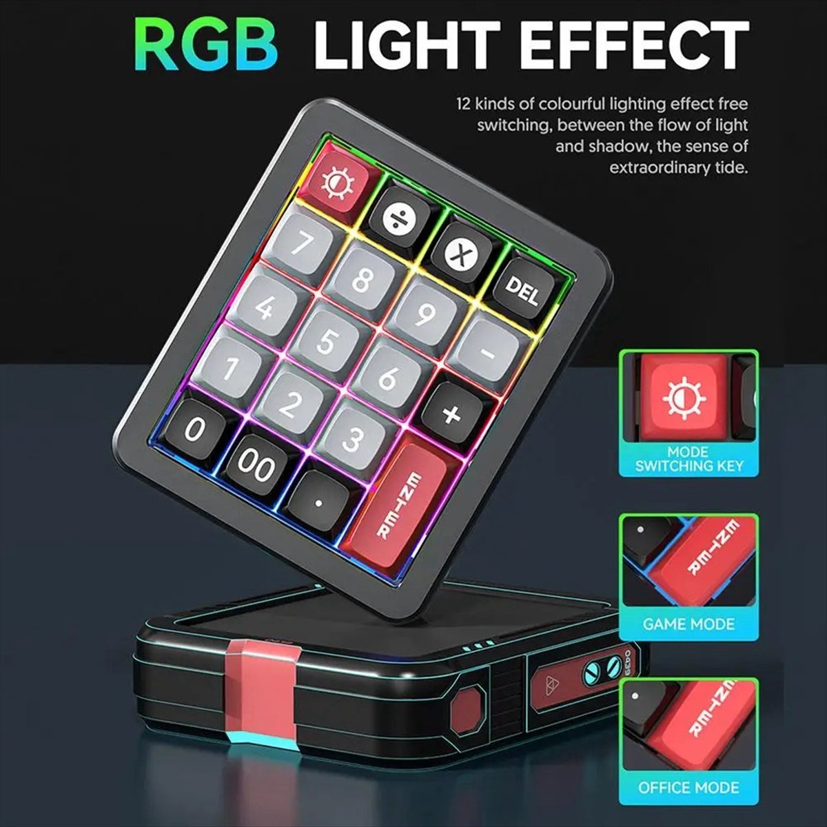 A43M K812 Mechanical Keyboard  - Keyboard Gaming Mac review and price