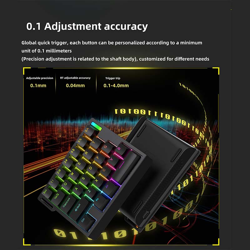 HE30 Mechanical Gaming Keyboar - Gaming Keyboard Magnetic Switches review and price