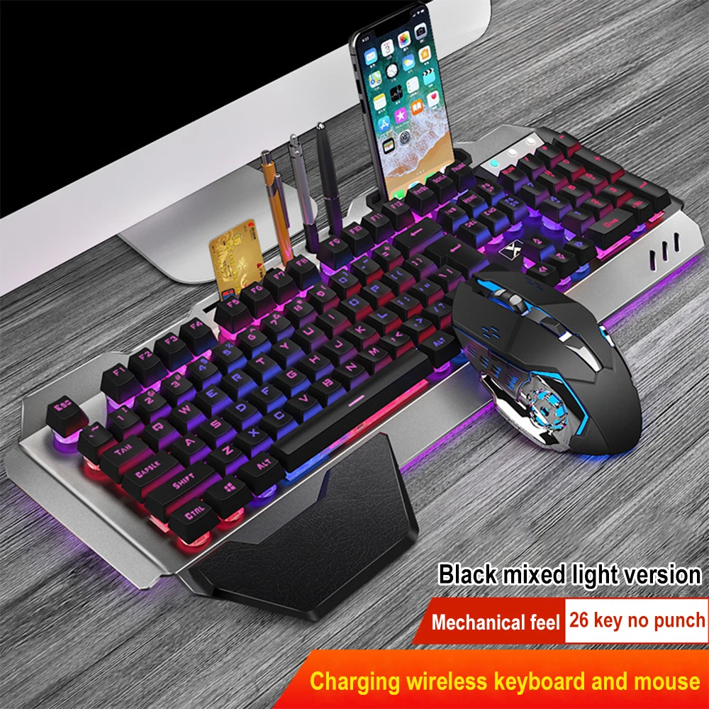 K680 Rechargeable 2.4G wireles - Gaming Keyboard Mouse Wireless review and price