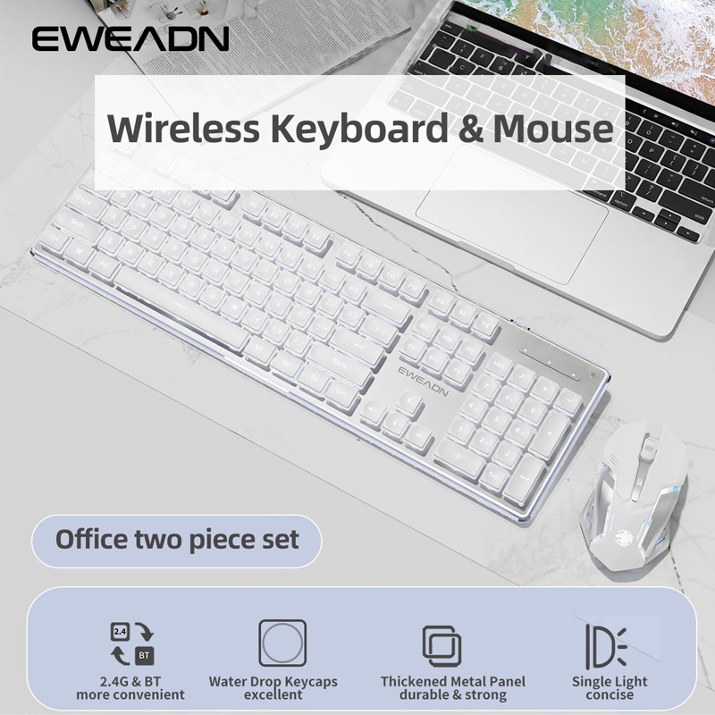 EWEADN V3 wireless Silent Offi - Gaming Keyboard Mouse Wireless review and price