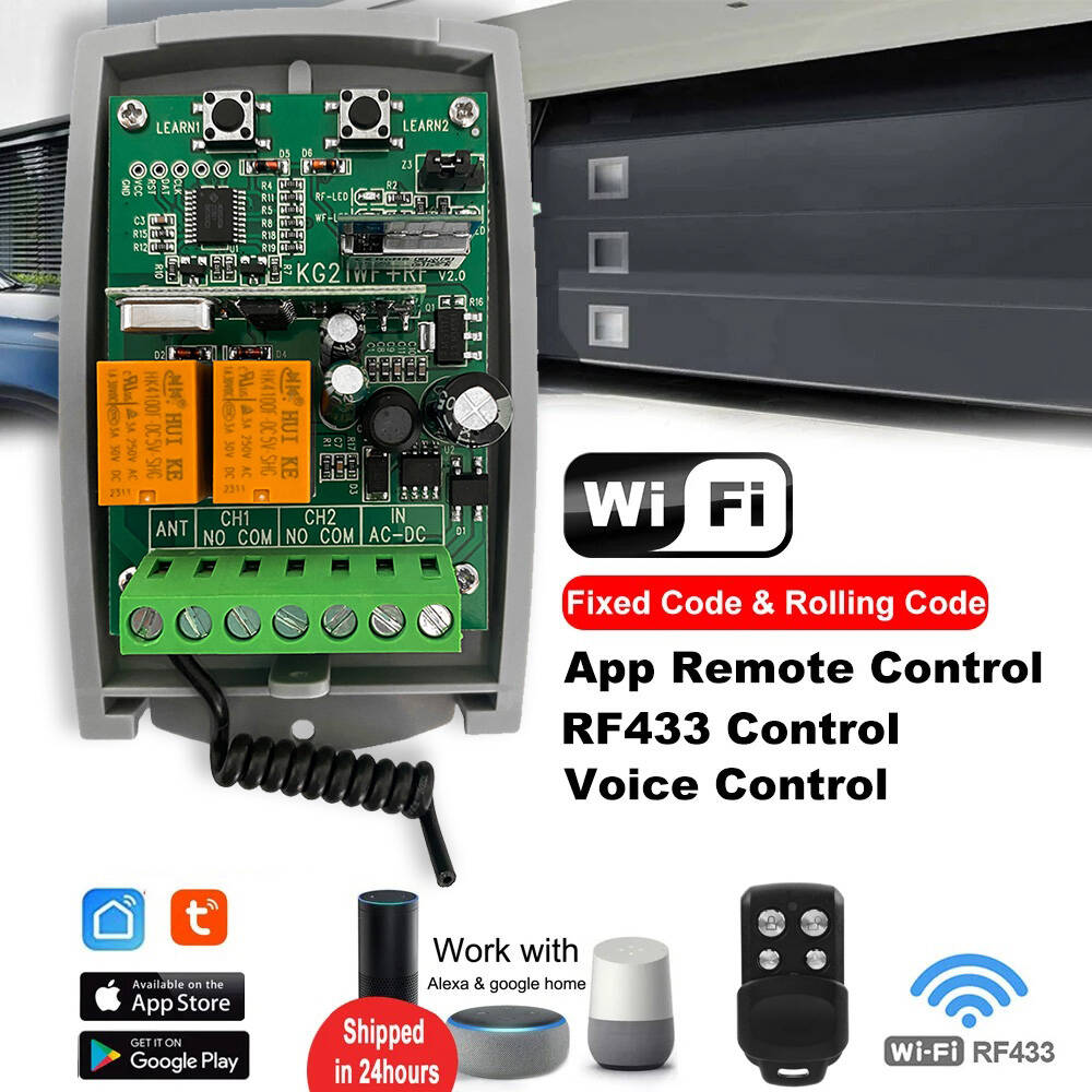 Tuya WIFI Garage Door Opener G - Switch Opener Tool review and price