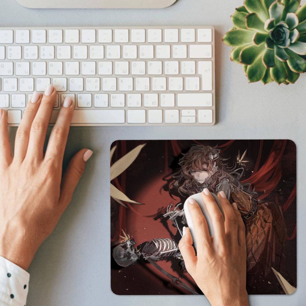 Dark Gothic Girl Skeleton Spid - Gaming Keyboard Mouse Wireless review and price