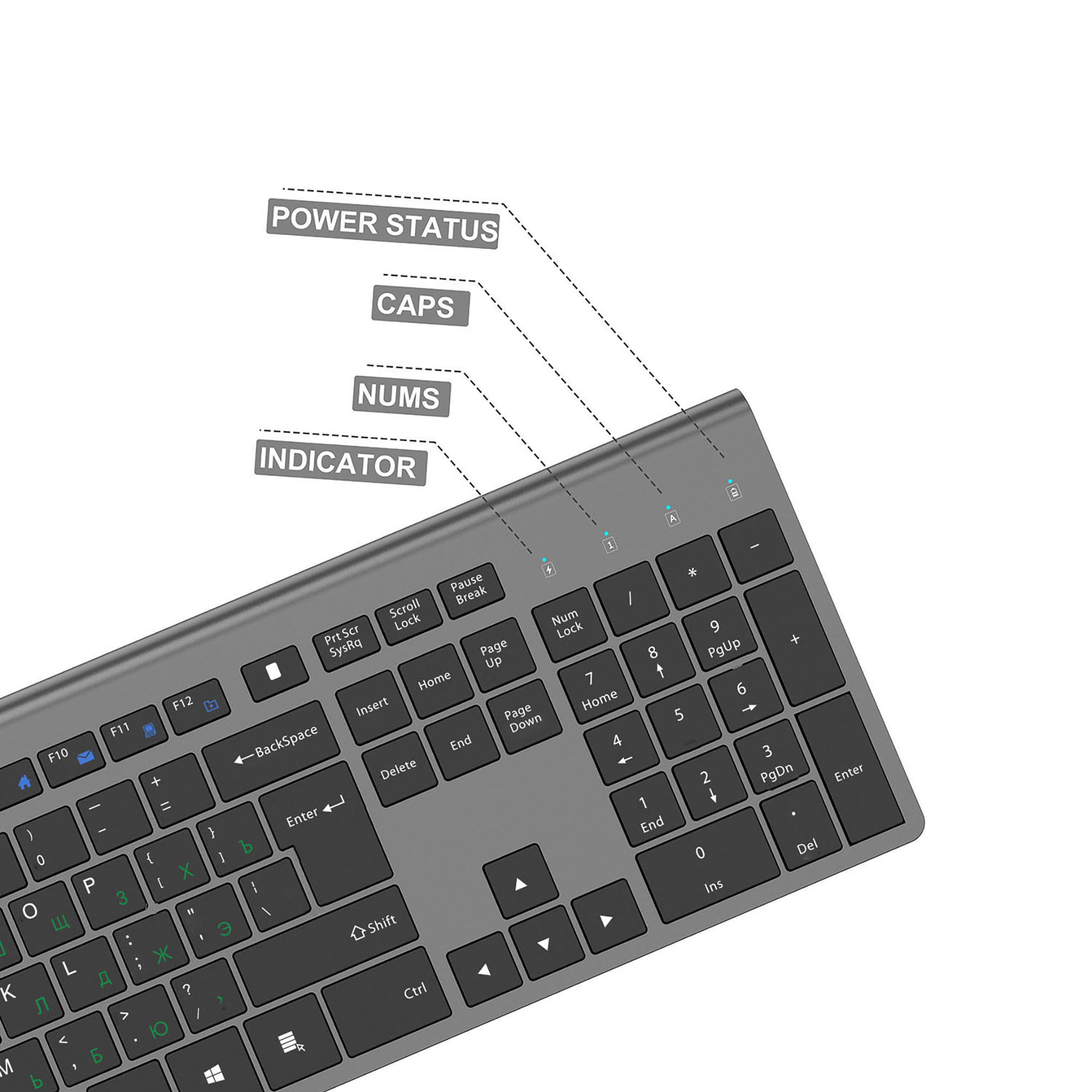 2.4G Rechargeable Wireless Key - Gaming Keyboard Mouse Wireless review and price