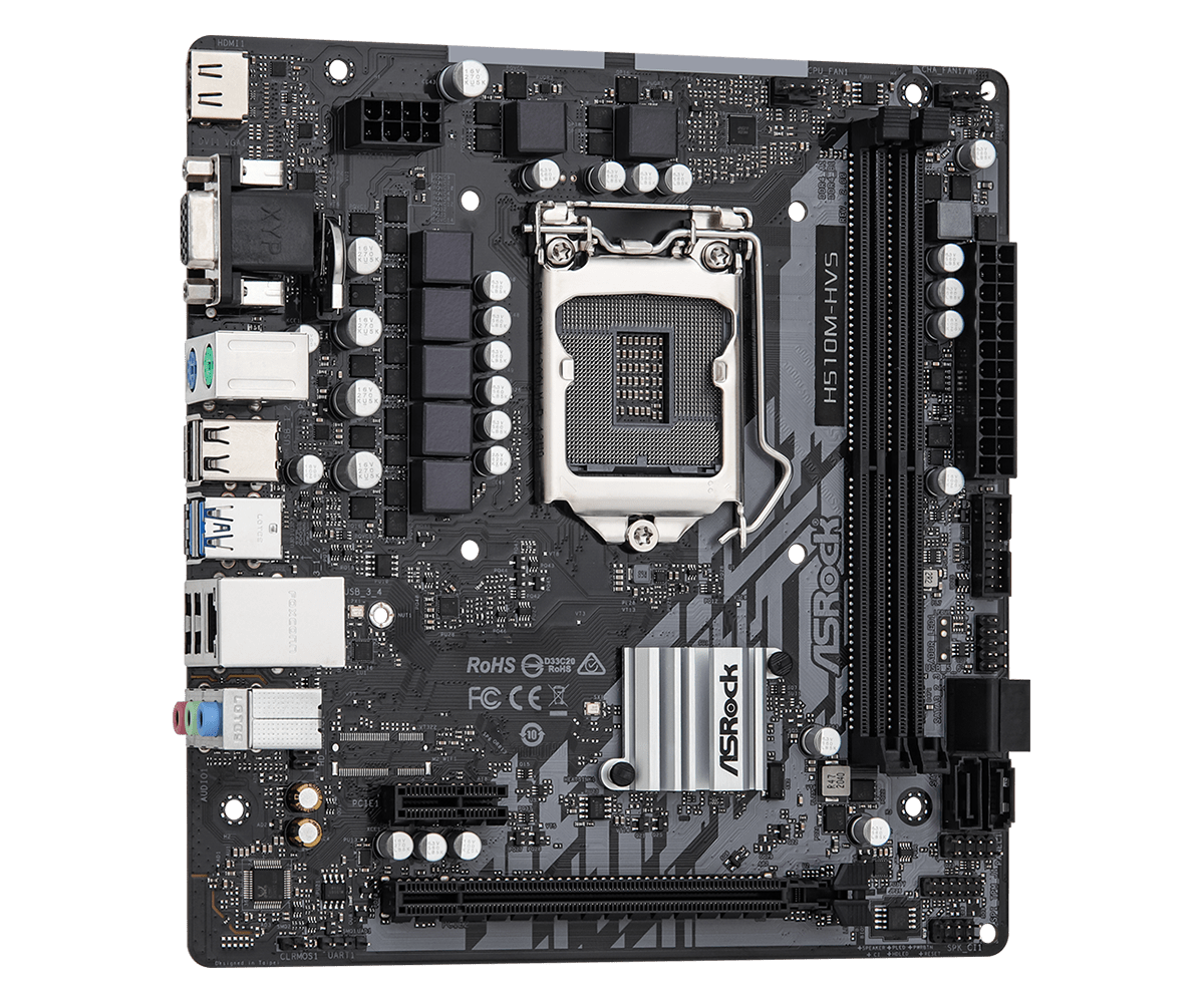 ASROCK H510M-HVS R2.0 H510 Mot - Intel Cpu Core I7 review and price