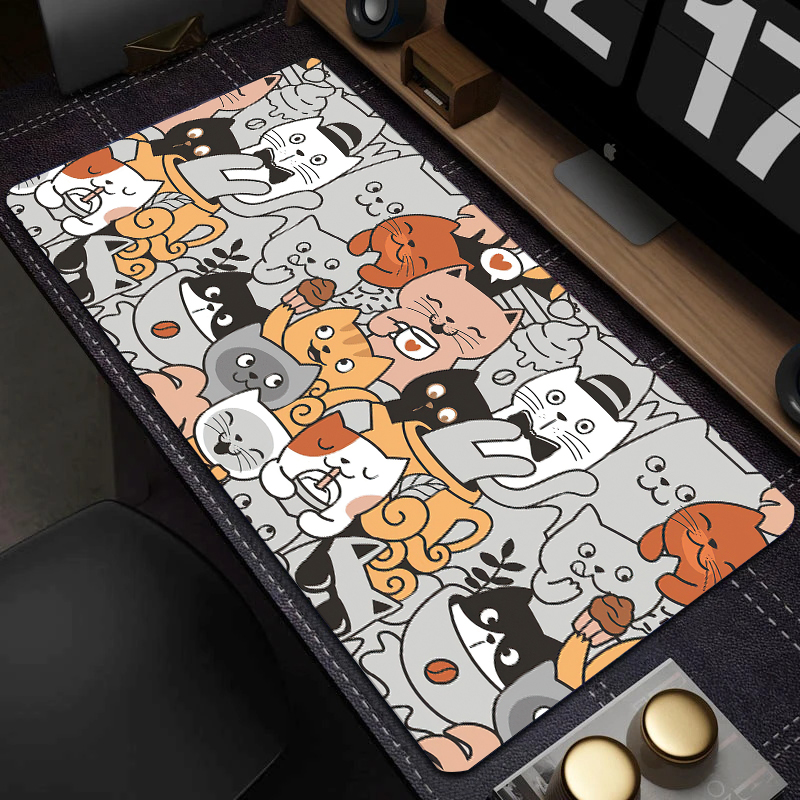 Cute Cat Mouse Pad Gaming Mous - Gaming Keyboard Mouse review and price